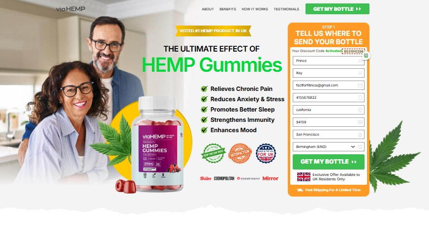 Viahemp Gummies Australia