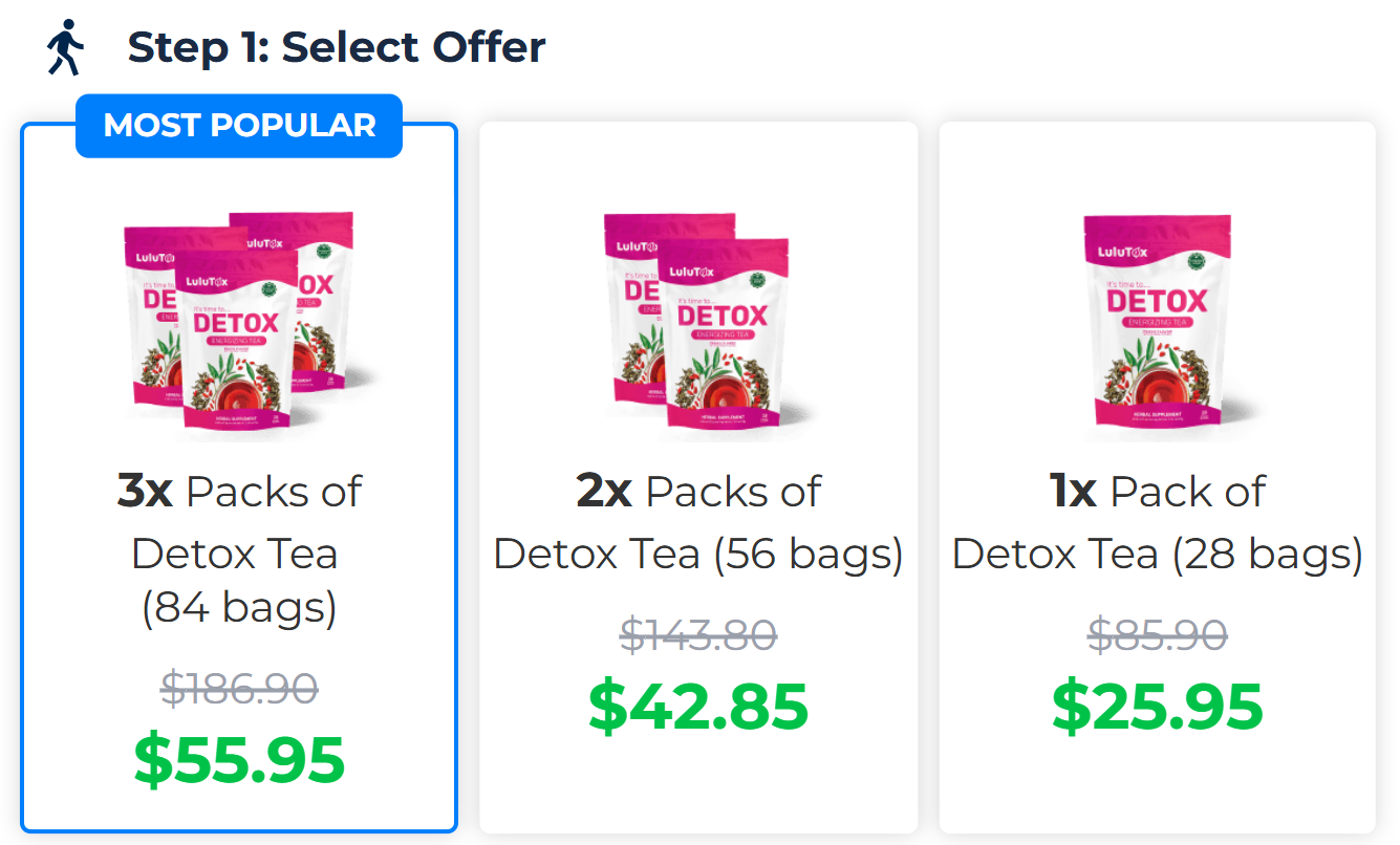 Lulutox Detox Tea Norway