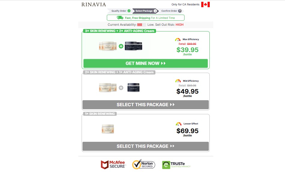 Rinavia Skin Cream Canada